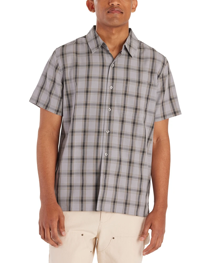 Marmot Men's Eldridge Classic Plaid Button-Up Short-Sleeve Shirt