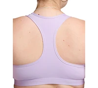 Nike Plus Active Medium-Support Padded Logo Sports Bra