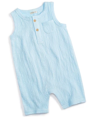 First Impressions Baby Boys Gauze Sunsuit, Created for Macy's