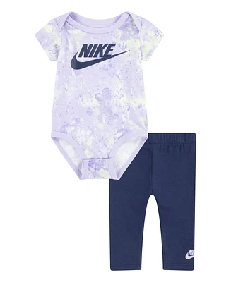 Nike Baby Girls Bodysuit and Leggings Set