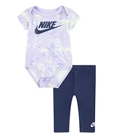 Nike Baby Girls Bodysuit and Leggings Set