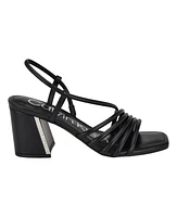 Calvin Klein Women's Holand Strappy Block Heel Dress Sandals