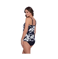 Women's ShapeSolver High Neck Tankini Swimsuit Top