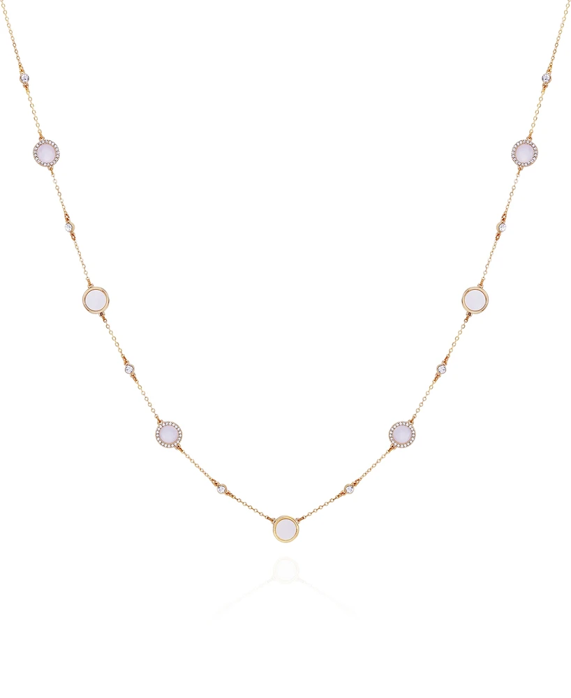 T Tahari Gold-Tone Long Statement Necklace, 36" + 3" Extender