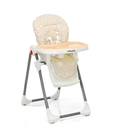 Folding Baby High Dining Chair with 6-Level Height Adjustment