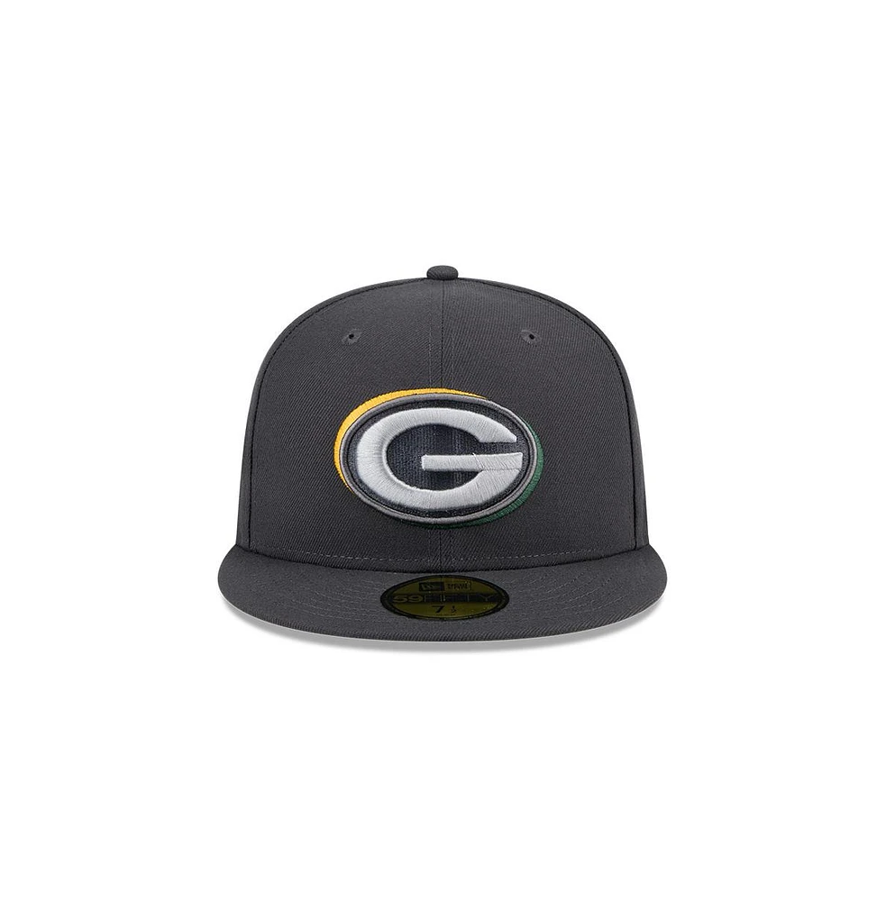 Men's New Era Green Bay Packers 2024 Nfl Draft On Stage 59FIFTY Fitted Hat