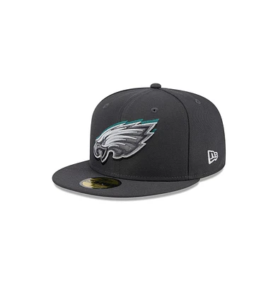 Men's New Era Philadelphia Eagles 2024 Nfl Draft On Stage 59FIFTY Fitted Hat