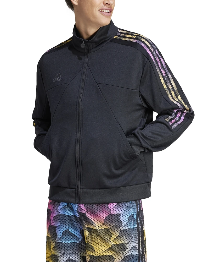 adidas Men's Tiro Relaxed Fit Three-Stripes Track Jacket