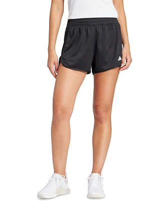 adidas Women's High-Waisted Knit Pacer Shorts