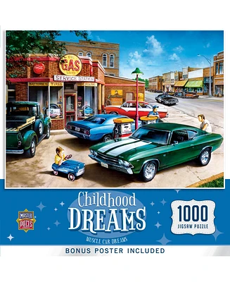 Masterpieces Childhood Dreams - Muscle Car Dreams 1000 Piece Puzzle
