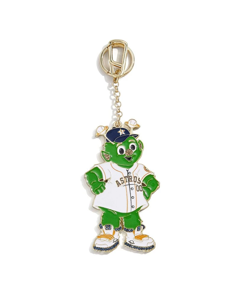 Women's Baublebar Houston Astros Mascot Bag Keychain - Gold