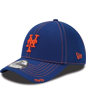 Men's New Era York Mets Royal Blue Neo 39THIRTY Stretch Fit Hat
