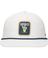 Men's Barstool Golf White The Players Snapback Hat