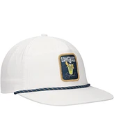 Men's Barstool Golf White The Players Snapback Hat