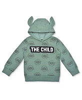 Toddler Boys and Girls Green The Mandalorian Pullover Hoodie