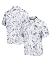 Men's Tommy Bahama Gray Ucf Knights Sport Cabana Shores IslandZone Tri-Blend Polo