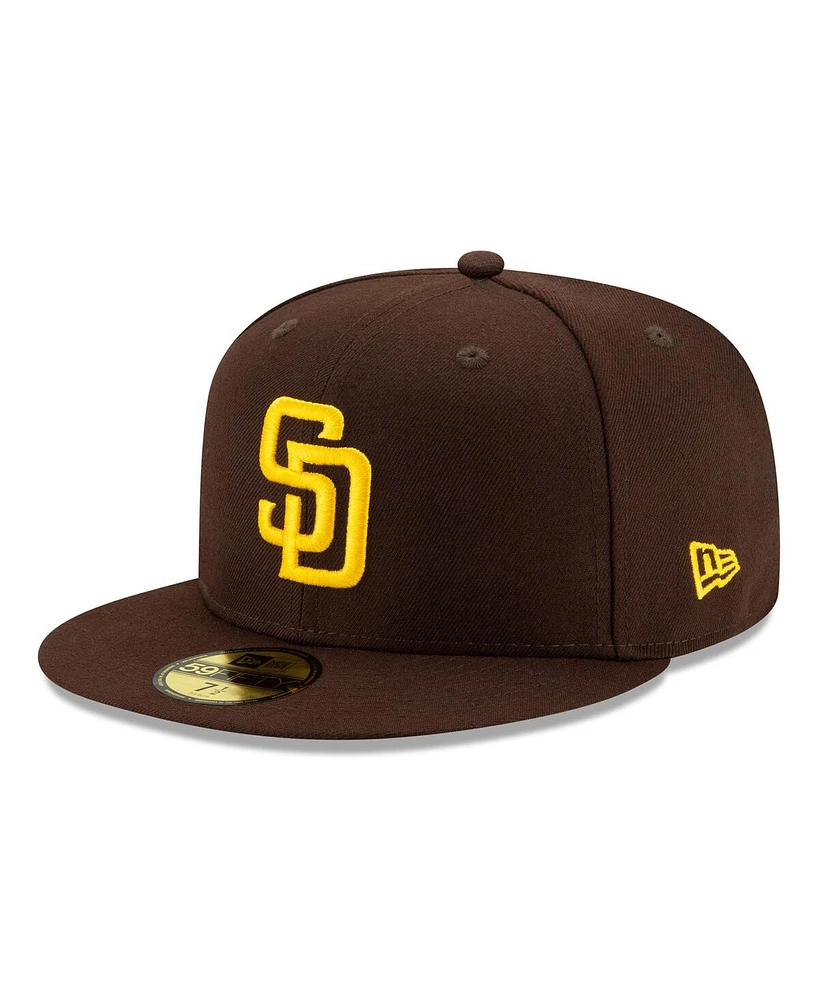 Men's New Era Brown San Diego Padres 2024 Mlb World Tour Seoul Series 59FIFTY Fitted Hat