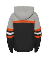 Big Boys Mitchell & Ness Black Philadelphia Flyers Head Coach Pullover Hoodie