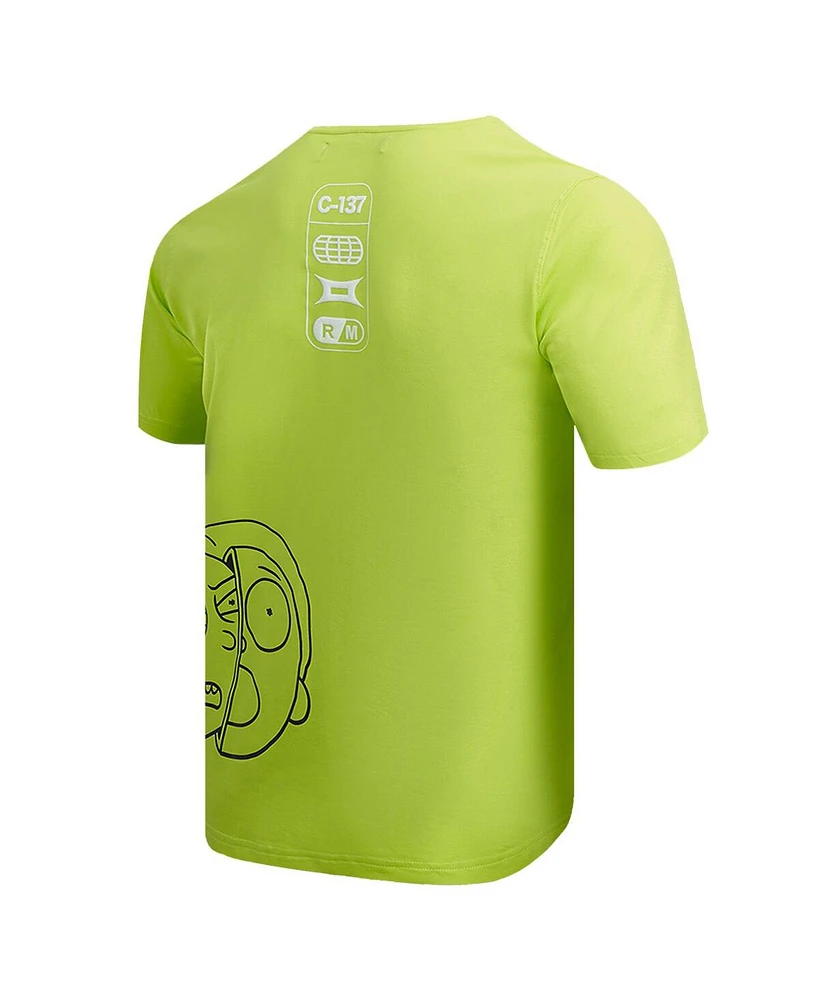Men's Freeze Max Rick and Morty 90s Rave Rickvival T-shirt