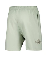 Men's Pro Standard Light Green San Francisco Giants Neutral Fleece Shorts