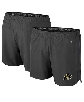 Men's Colosseum Charcoal Colorado Buffaloes Langmore Shorts