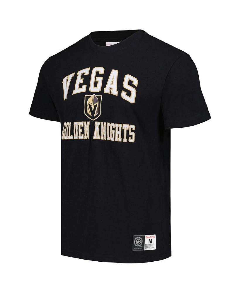 Men's Mitchell & Ness Black Vegas Golden Knights Legendary Slub T-shirt
