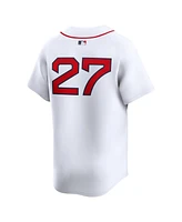 Men's Nike Carlton Fisk White Boston Red Sox Home Limited Player Jersey