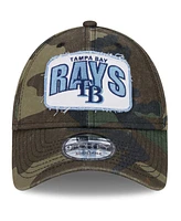 Men's New Era Camo Tampa Bay Rays Gameday 9FORTY Adjustable Hat