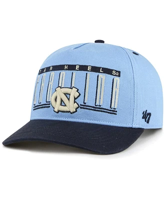 Men's '47 Brand Carolina Blue North Carolina Tar Heels Double Header Hitch Adjustable Hat