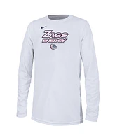 Big Boys Nike White Gonzaga Bulldogs 2024 On-Court Bench Energy T-shirt