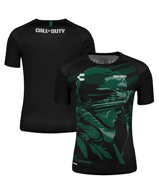 Men's Charly Black, Green Call of Duty Dry Factor Training T-shirt