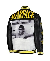 Men's and Women's Reason Black Scarface Full-Snap Varsity Jacket