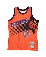 Men's Mitchell & Ness Steve Nash Orange Phoenix Suns 1996-97 Hardwood Classics Reload 2.0 Swingman Jersey