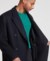 Hugo by Boss Men's Modern-Fit Wool Blend Overcoat