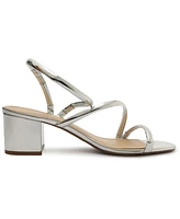 Arezzo Women's Mikayla Mid Block Sandals