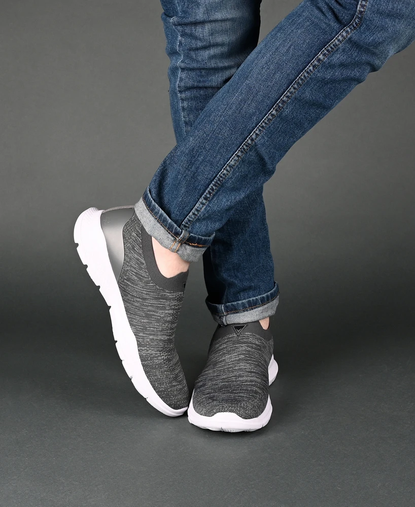 Vance Co. Men's Pierce Casual Slip-On Knit Walking Sneakers