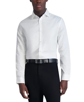 Karl Lagerfeld Paris Men's Slim-Fit Jacquard Woven Shirt