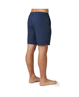 Free Country Men's Textured Solid Cargo Surf Swim Short