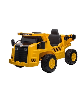 Freddo Cat 12V Dump Truck 1-Seater Ride-On