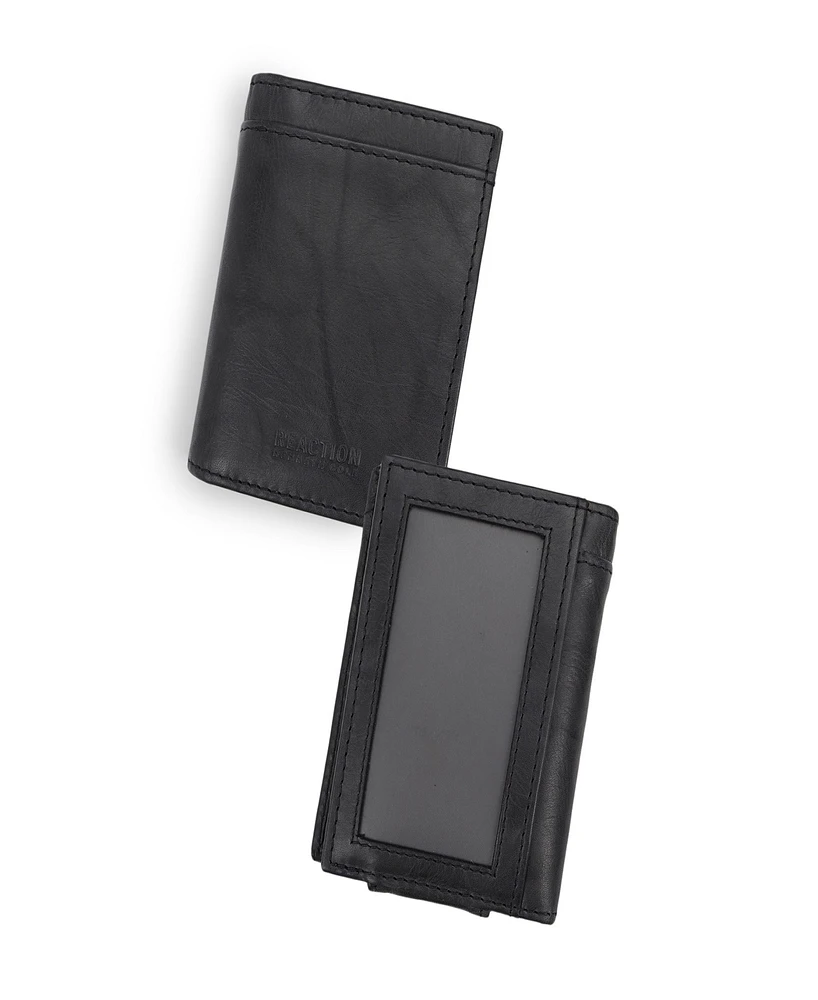 Kenneth Cole Reaction Men's Duo-Fold Magnetic Wallet
