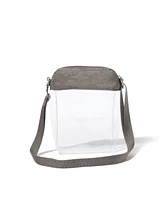 Baggallini Clear Stadium Explorer Crossbody