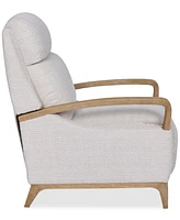 Closeout! Abelli 37" Fabric Pushback Recliner, Created for Macy's