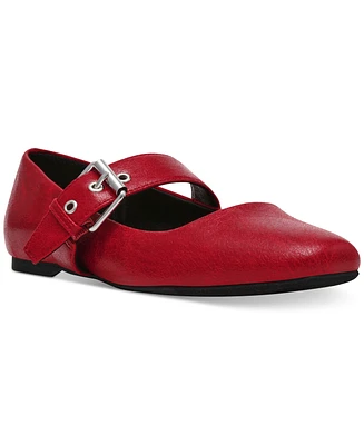 Dv Dolce Vita Women's Mellie Buckle Strap Mary Jane Flats