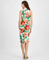 Rachel Roy Harland Floral-Print Midi Dress