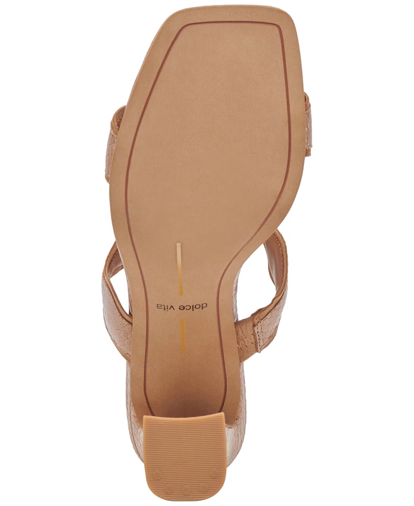 Dolce Vita Women's Ilva Wavy Banded High-Heel Dress Sandals