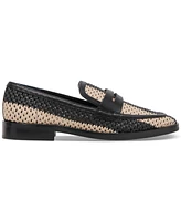 Dolce Vita Women's Halley Tailored Raffia Loafer Flats