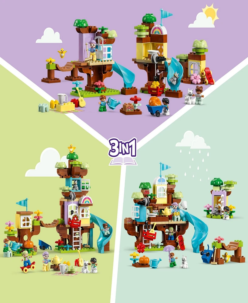 Lego Duplo Town 3in1 Tree House 10993 Building Set