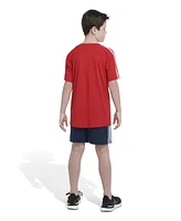 adidas Big Boys Short Sleeve Aeroready Soccer T-Shirt