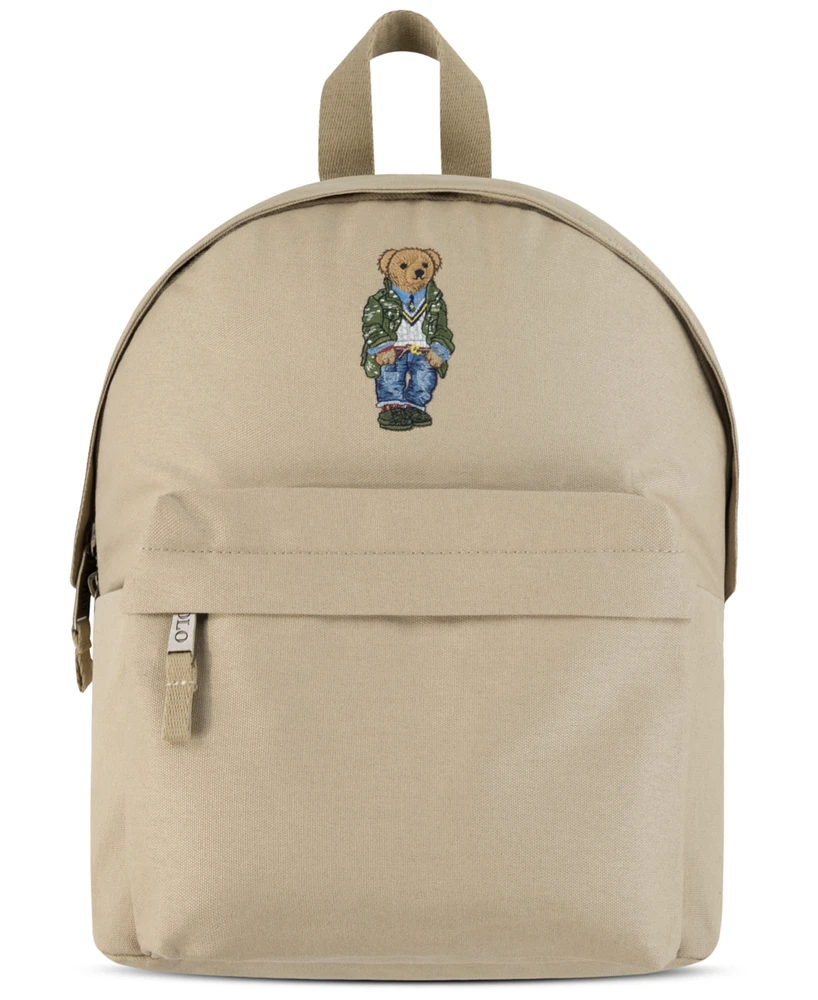 Polo Ralph Boys Lauren Canvas Bear Backpack