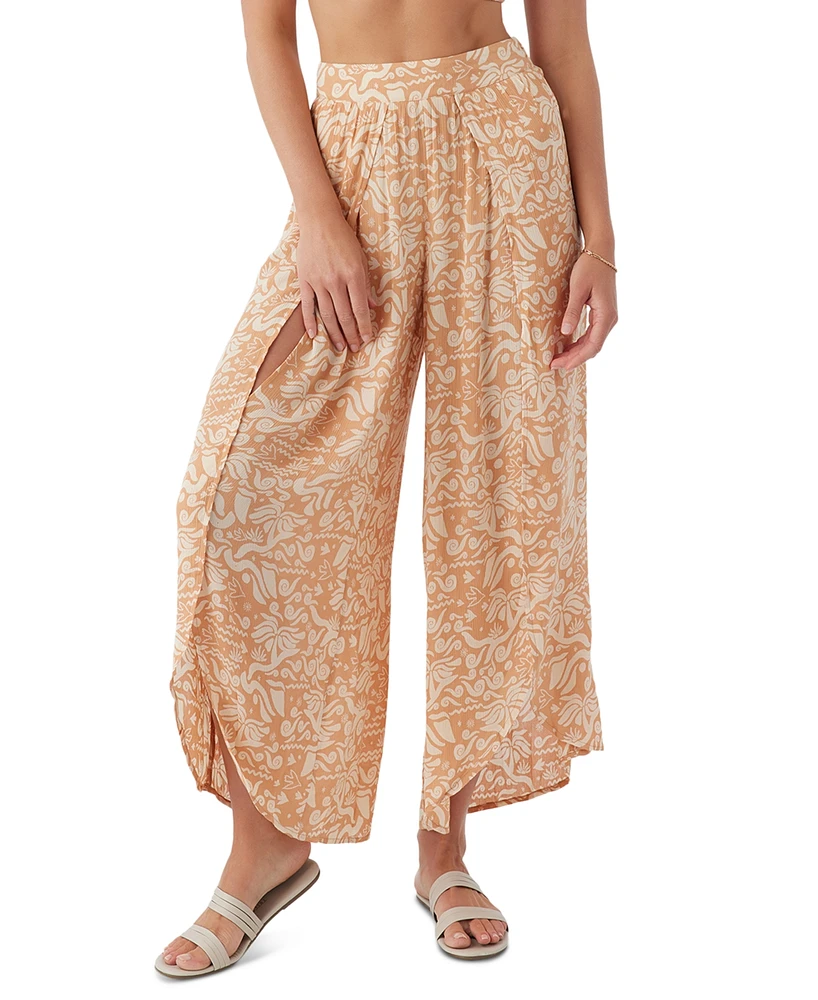 O'Neill Juniors' Roam Slow Tymea Split-Leg Cover-Up Pants